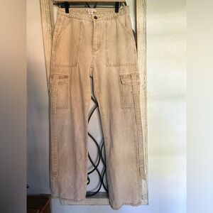 Sincerely Jules | Women’s Tan Cargo Pants | Size 7/27